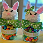 Coelhinho da Páscoa em pote de papinha é fofo e fácil de ser feito (Foto: serendipityrefined.com)