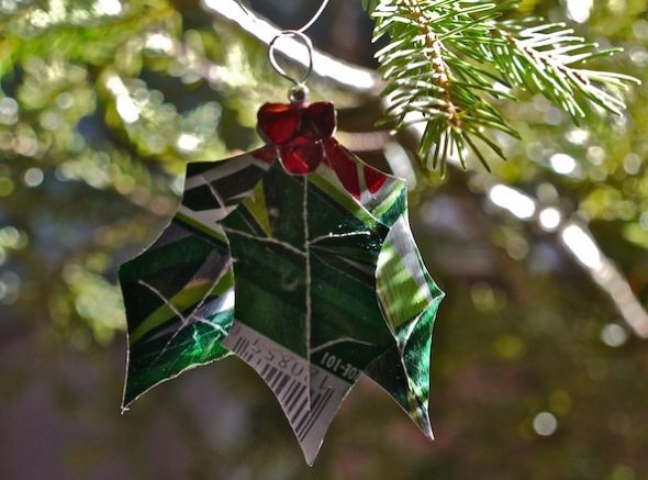 10 Ideias de Enfeites de Natal com Latinhas de Alumínio 10 Ideias de Enfeites de Natal com Latinhas de Alumínio