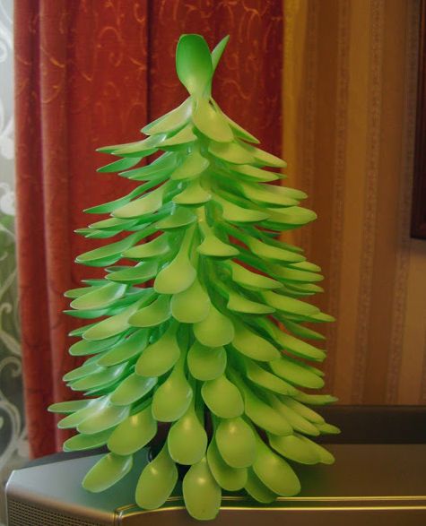 10 Modelos de Árvore de Natal com Material Reaproveitado 10 Modelos de Árvore de Natal com Material Reaproveitado