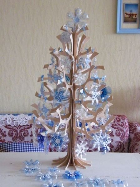 Como Decorar uma Árvore de Natal com PET Como Decorar uma Árvore de Natal com PET