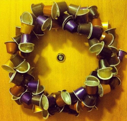 Decorações de Natal com Cápsulas Nespresso Decorações de Natal com Cápsulas Nespresso