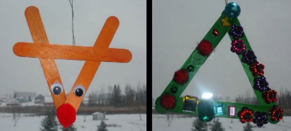 Enfeites de Natal com Palito de Picolé Passo a Passo Enfeites de Natal com Palito de Picolé Passo a Passo