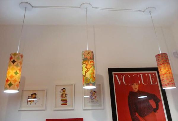 Luminária de teto reaproveitando PVC é sustentável e linda (Foto: blog.elo7.com.br) 