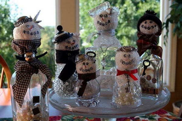 Escolha a sua preferida, entre muitas ideias de decoração de Natal 2015 com reciclagem (Foto: upcycled-wonders.com)