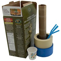 aviao de material reciclado avião de material reciclado