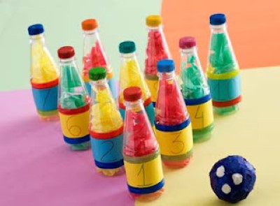 ideias de brinquedos com reciclagem para educação infantil