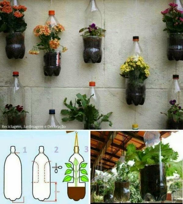Reciclagem, Jardinagem e Decoração: Uso das Cores