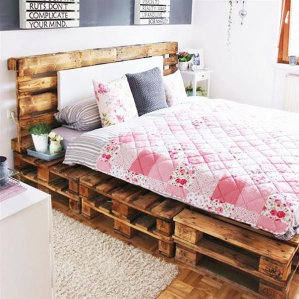 pallet delicado cama