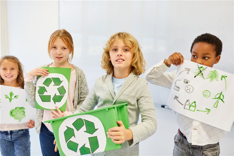 reciclagem para trabalho de escola