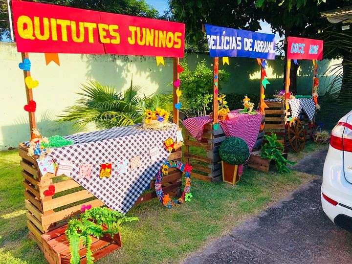 Decoração de barracas de festa junina