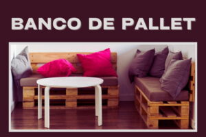 banco de pallet diy